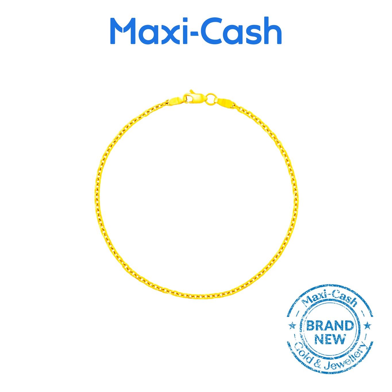 Classic Link Bracelet in 916 Gold