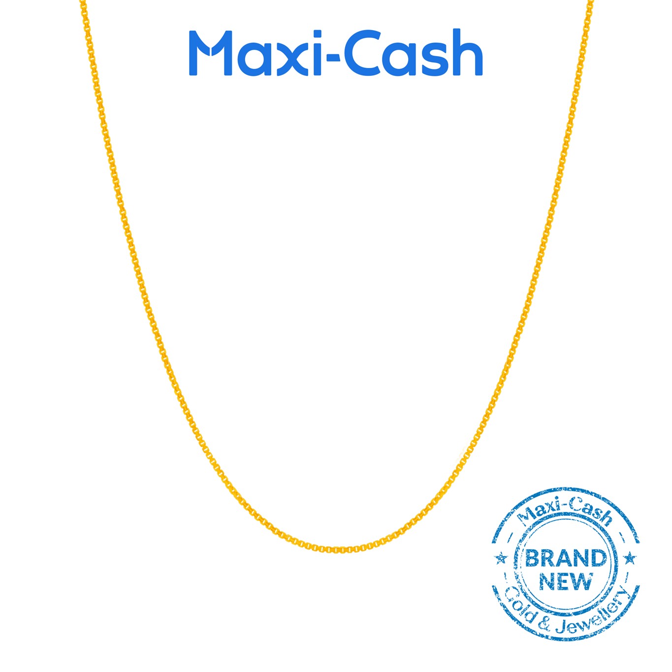 Box Chain in 916 Gold