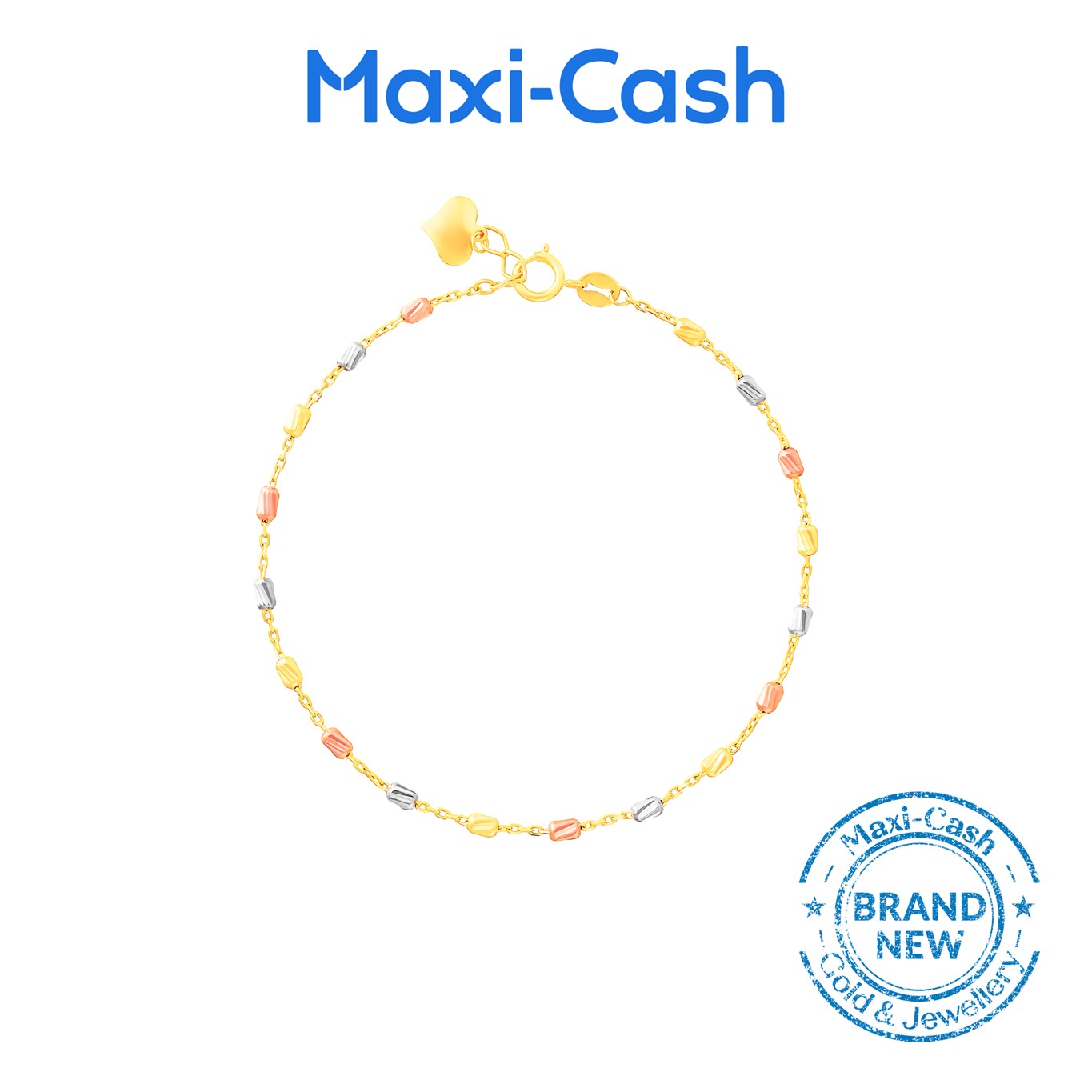 Bells and Beads Tinkles Bracelet in 18K Yellow Gold